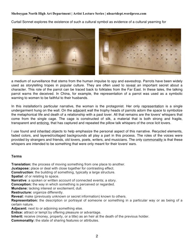 Andrea Avery Bio Artist Statement B