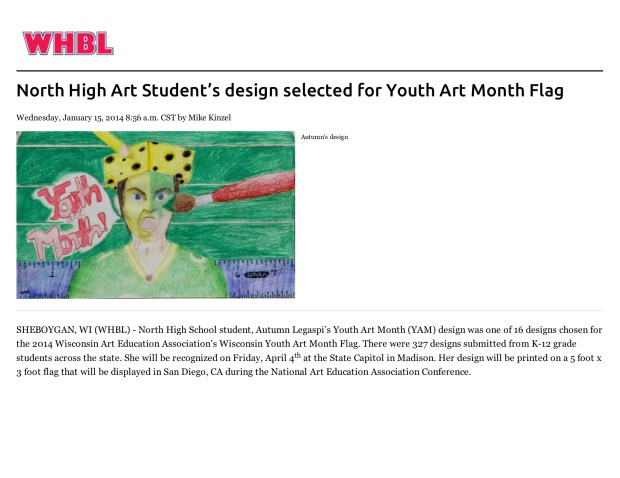 North High YAM Flag Design