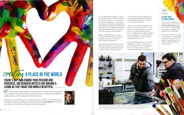 Esai Morales UW-Oshkosh